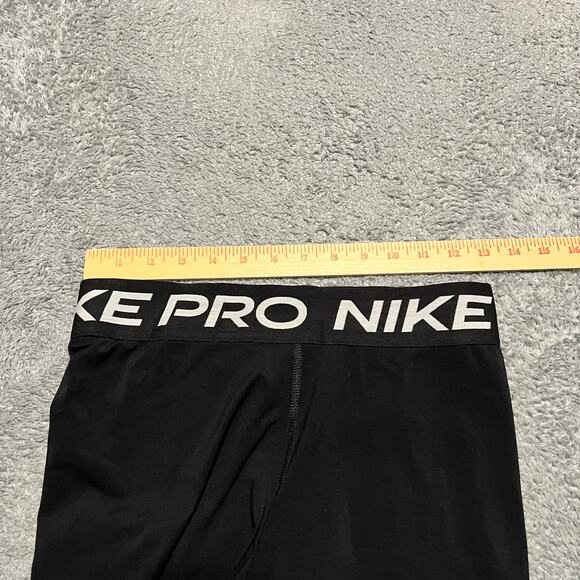 Nike Pro Shorts Womens Medium Black Bike Compression - Picture 6 of 9